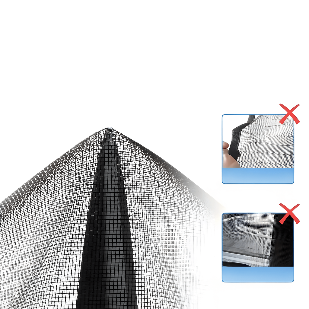 Magnetic Screen Door with Self-Closing Mesh and Reinforced Border for Hands-Free Entry - Image 8