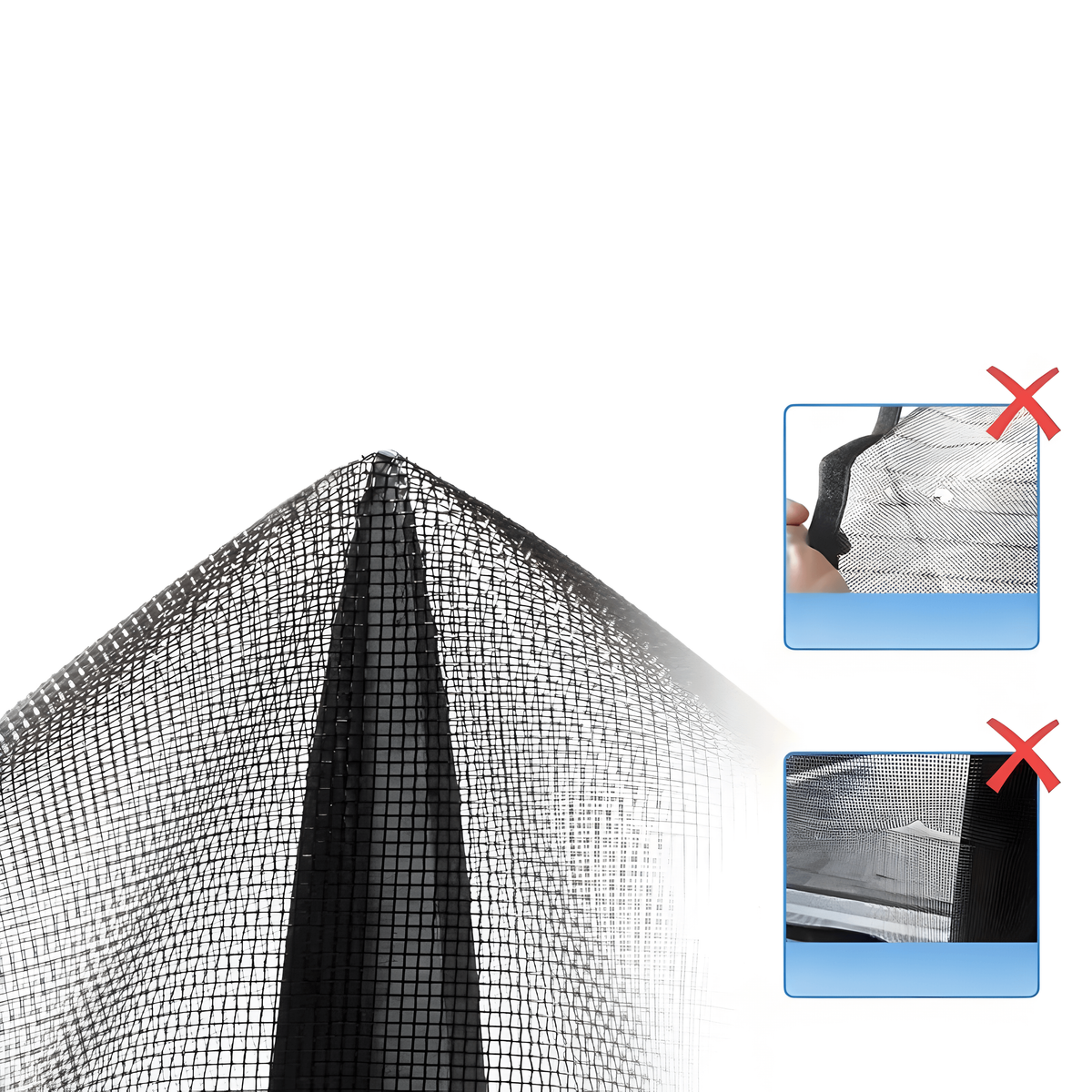 Magnetic Screen Door with Self-Closing Mesh and Reinforced Border for Hands-Free Entry - Image 8