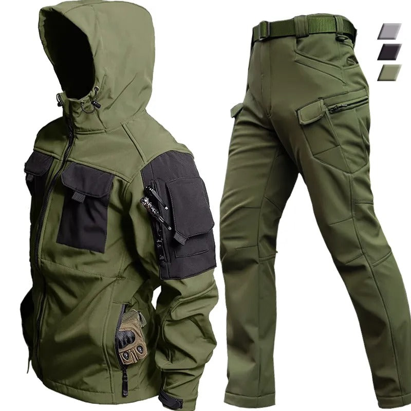 Men's outdoor set Windproof waterproof utility set
