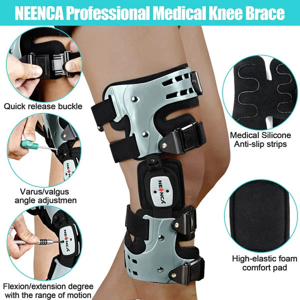 Durable Advanced Knee Stabilizing Brace – Pain Relief for Bone-on-Bone Arthritis