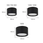 Verstellbare LED-Deckenstrahler, moderner Aufbauspot