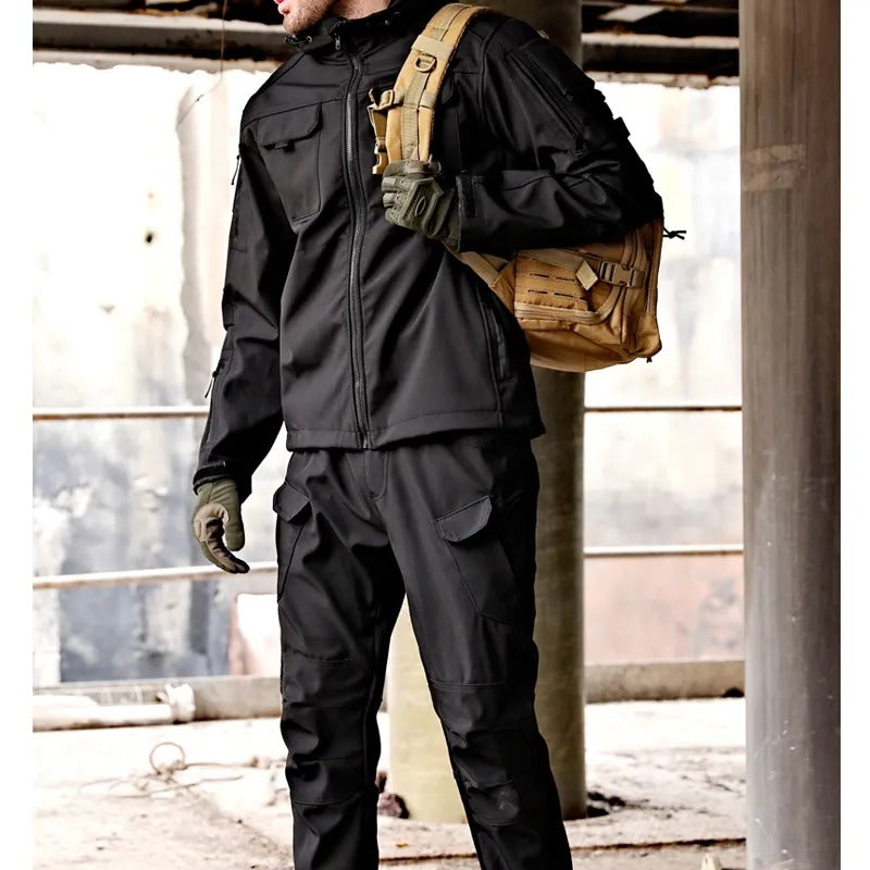 Men's outdoor set Windproof waterproof utility set