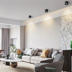 Nowoczesna Uniwersalna Obrotowa LED Lampa Sufitowa