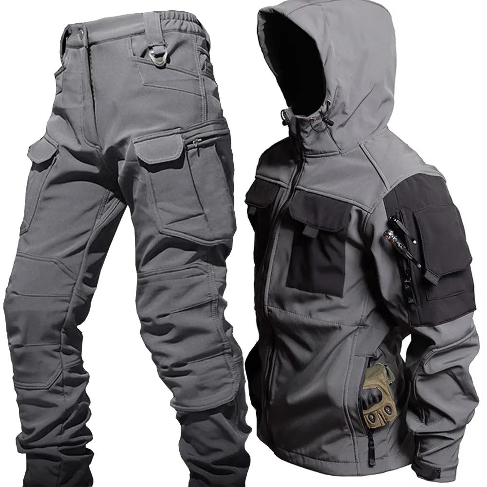 Men's outdoor set Windproof waterproof utility set