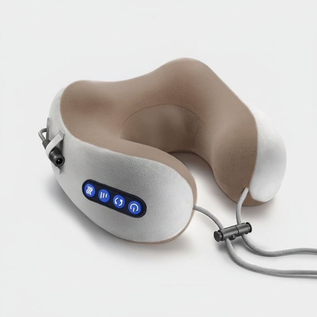 Masażer Karku i Szyi U-Shaped z Funkcją Podgrzewania Wibracji Bezprzewodowy - Image 1