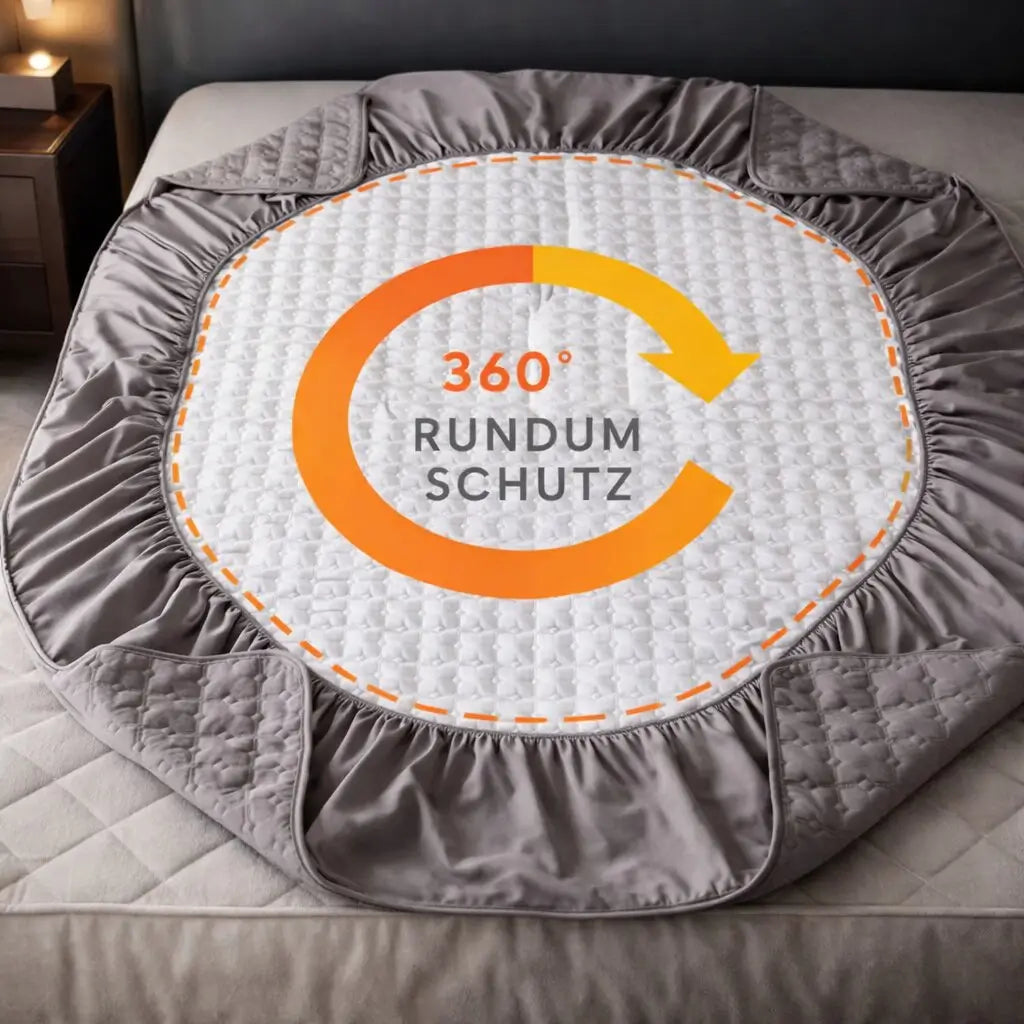 Wodoodporny Ochraniacz na Materac Oddychające Pokrycie Łóżka