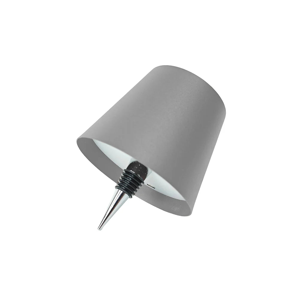 Decorative mood rechargeable LED bottle lamp