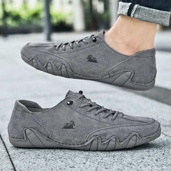 Men's Barefoot Shoes Minimalist with Flexible Rubber Sole and Lace Up Closure - Image 11