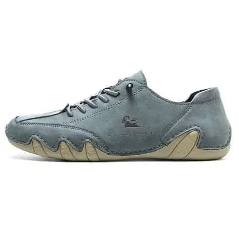 Men's Barefoot Shoes Minimalist with Flexible Rubber Sole and Lace Up Closure - Image 13