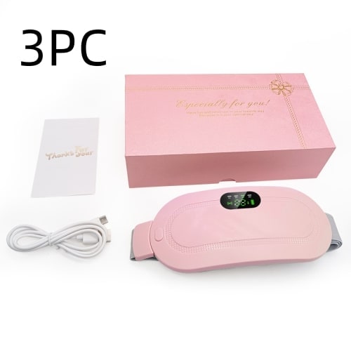 Menstrual Heating Pad with Vibrating Massage Electric Waist Belt and Digital Display - Image 11