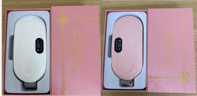 Menstrual Heating Pad with Vibrating Massage Electric Waist Belt and Digital Display - Image 14