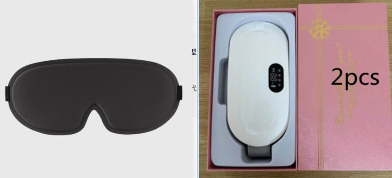Menstrual Heating Pad with Vibrating Massage Electric Waist Belt and Digital Display - Image 2