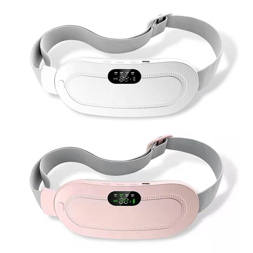 Menstrual Heating Pad with Vibrating Massage Electric Waist Belt and Digital Display - Image 21