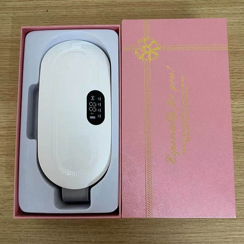 Menstrual Heating Pad with Vibrating Massage Electric Waist Belt and Digital Display - Image 3