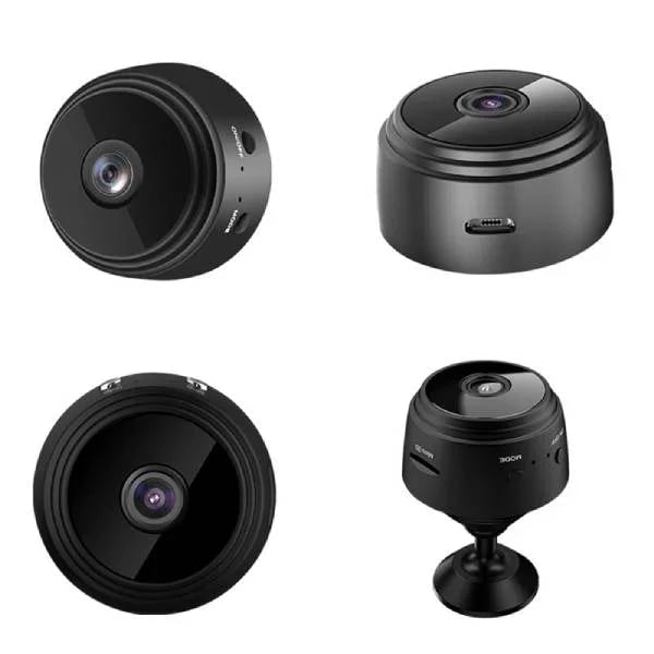 Mini Kamera WIFI Bezprzewodowa do Domu z Magnetycznym Uchwytem Obrotowym 360° Solarna - Image 7