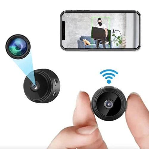 Mini Security Camera Wireless with Motion Detection and Wide-Angle Night Vision - Image 2