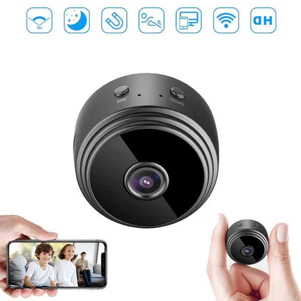 Mini Security Camera Wireless with Motion Detection and Wide-Angle Night Vision - Image 3