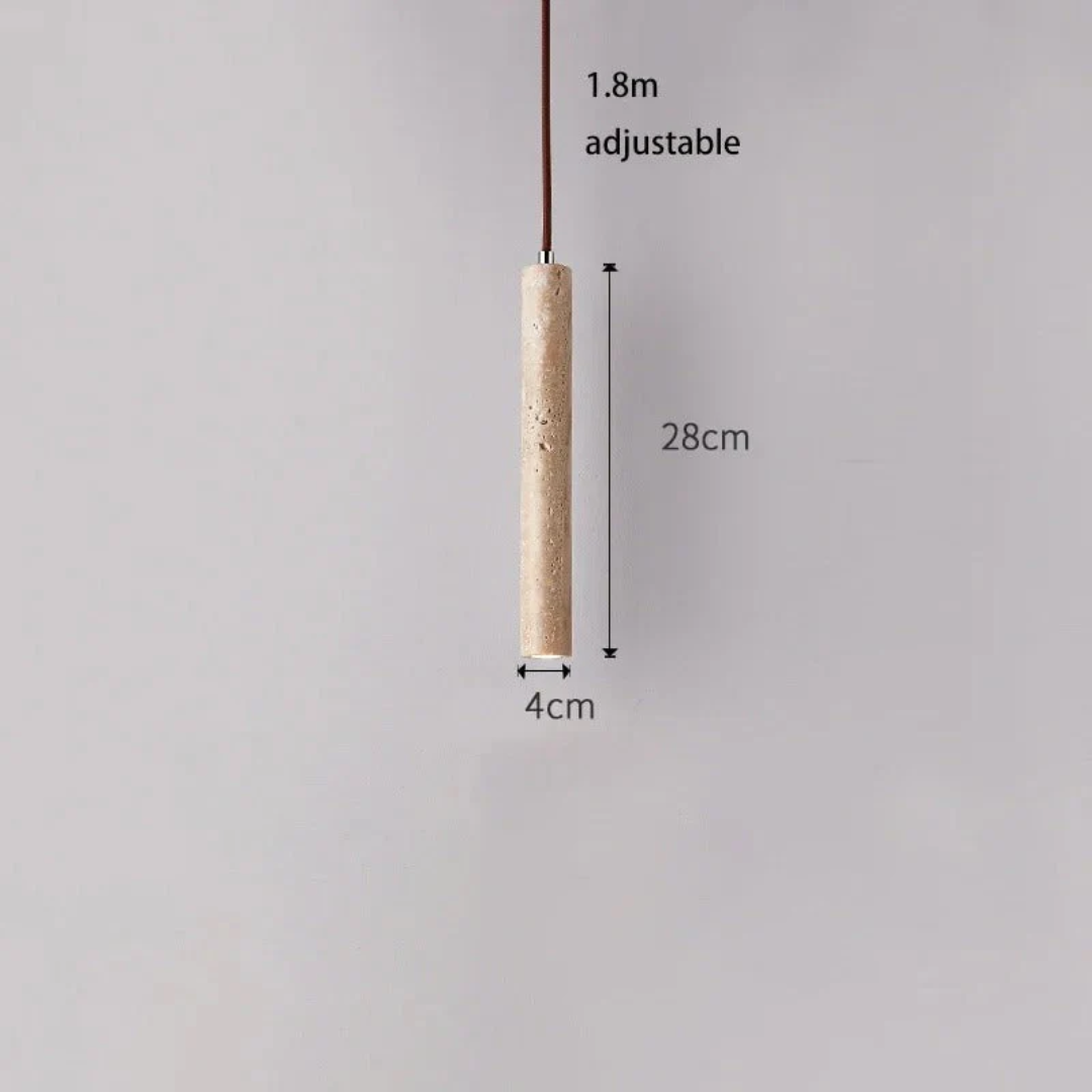 Dekoracyjny żyrandol LED w stylu Wabi-Sabi do nowoczesnych wnętrz