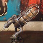 Stylowa Lampa Rakieta Steampunk do Wnętrz