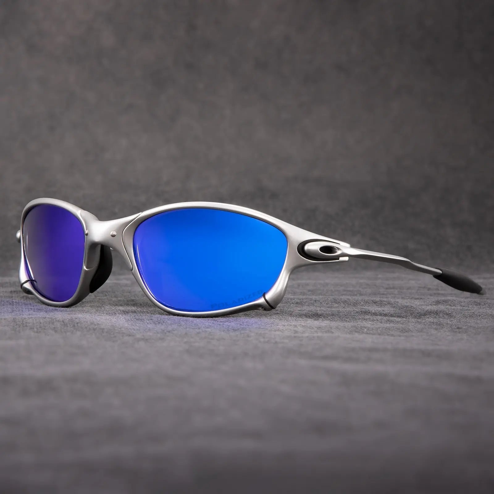 Men's Sport Sunglasses with Polarisation, Metal Frame, and Mirrored Lenses — photo 3