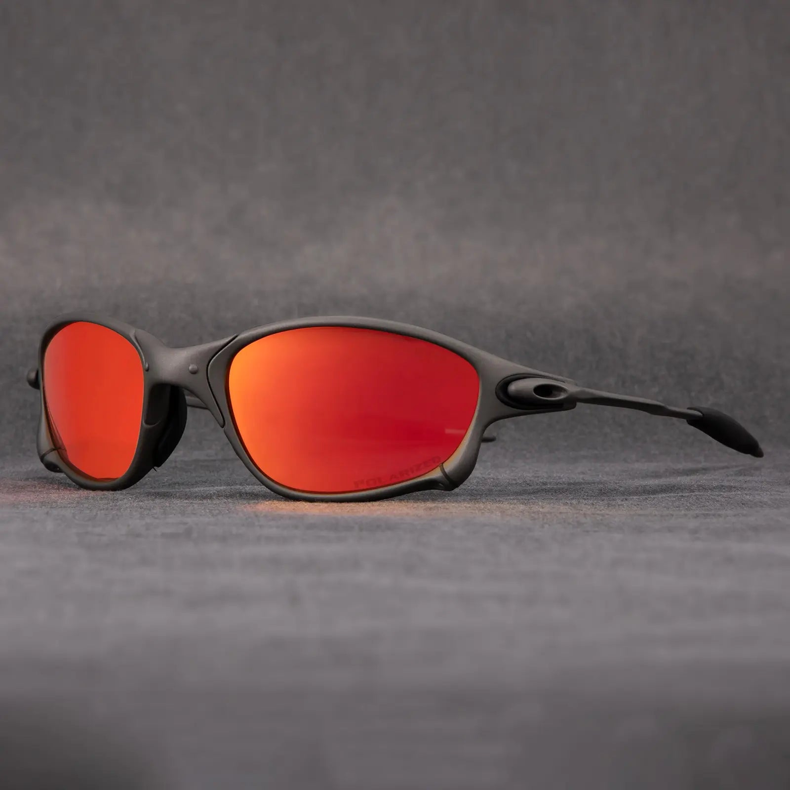 Men's Sport Sunglasses with Polarisation, Metal Frame, and Mirrored Lenses — photo 6