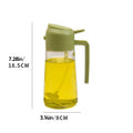 Olive Oil Dispenser Bottle with Glass Sprayer and Flip-Top Pouring Spout - Image 13