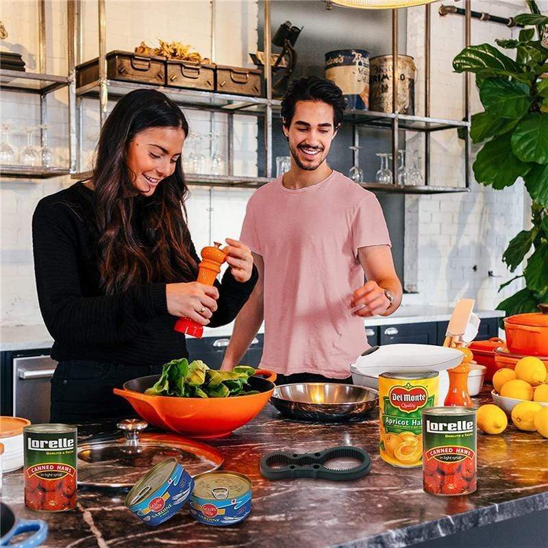 Kompaktowe praktyczne urządzenie do otwierania puszek One-Touch