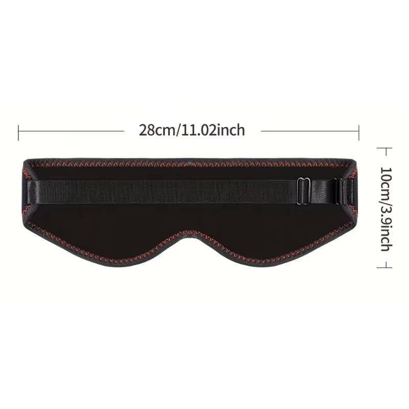 Opaska na Głowę z Podgrzewaniem USB i Masażem Elastyczna do Spania Regulacją Wlosy Meska - Image 7