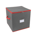 Ornament Storage Box with Dividers Lid and Viewing Window for Christmas Decorations - Image 6