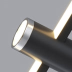 Lampada a sospensione LED lineare minimalista regolabile
