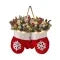 Outdoor Christmas Lights Door Hanger with LED Frosted Greenery and Mitten Shape - Image 8