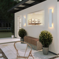Outdoor Wall Sconce with Modern Minimalist Design and Energy-Efficient LED Up Down Lighting - Image 1