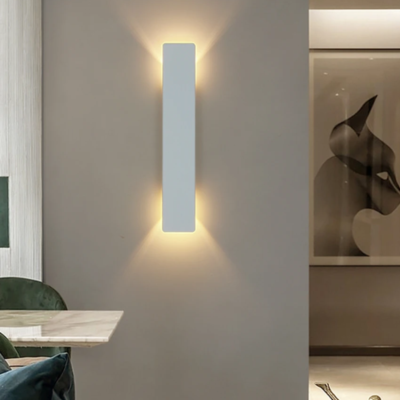 Outdoor Wall Sconce with Modern Minimalist Design and Energy-Efficient LED Up Down Lighting - Image 5
