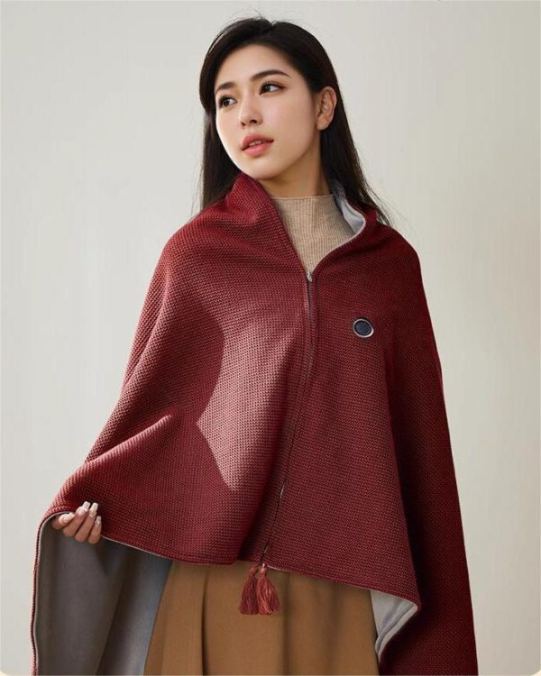 Miękki Ciepły Przenośny Szal Grzewczy na Dwór