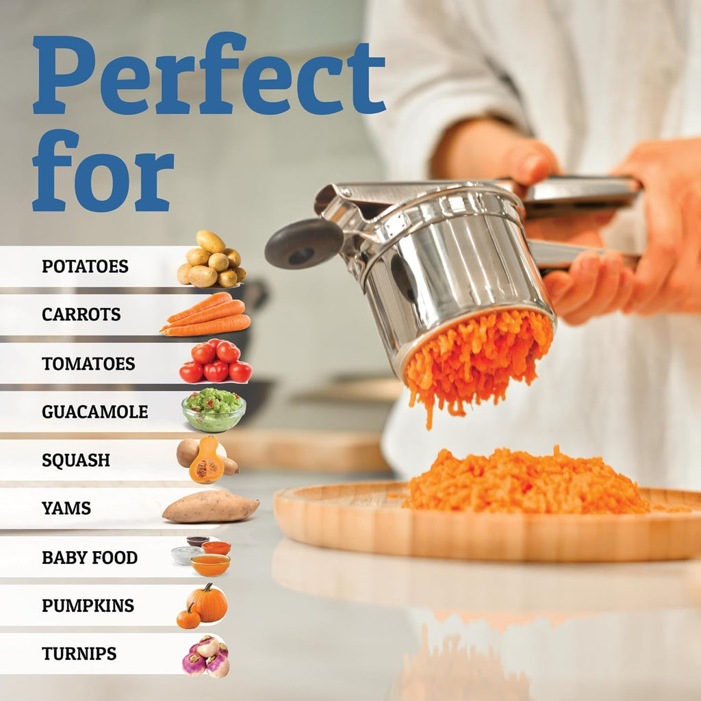 Rewolucyjny tłuczek do ziemniaków do dużych obciążeń