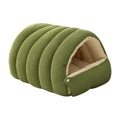 Plush Cave Bed for Cats and Dogs with Fleece Lining - Image 14