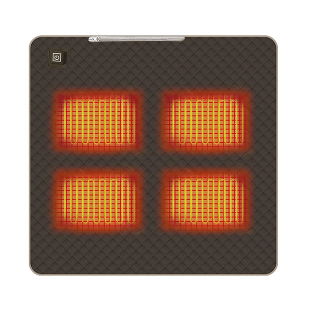 Podgrzewana Mata Turystyczna USB z Regulacją Temperatury i Strefami Grzewczymi - Image 5
