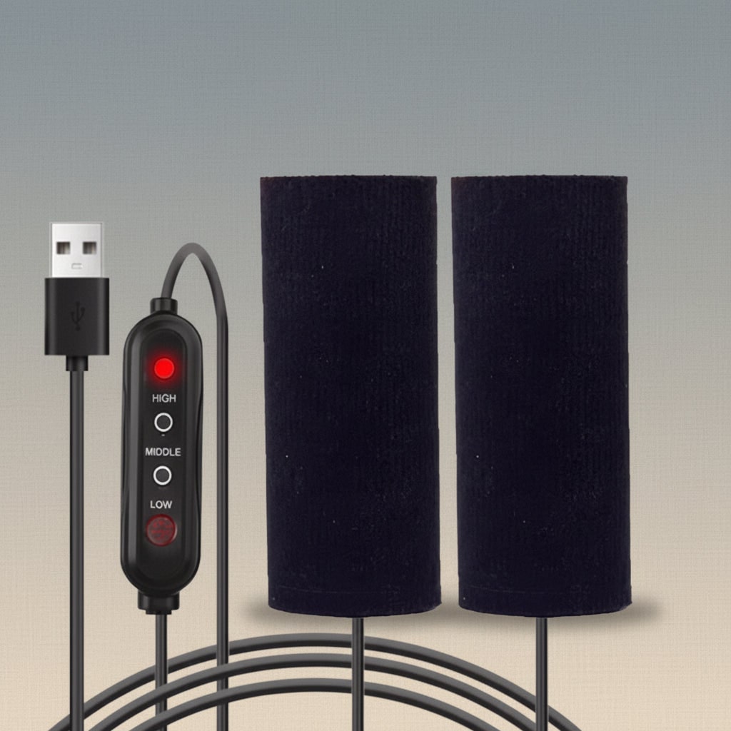 Podgrzewane Manetki Motocyklowe USB z Kontrolerem Temperatury 3 Poziomy - Image 1
