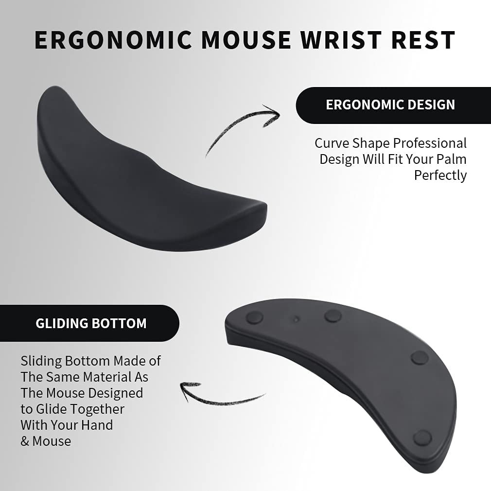 Podkładka pod Nadgarstek Ergonomiczna z żelem Silikonowym do Myszki Komputerowej - Image 13