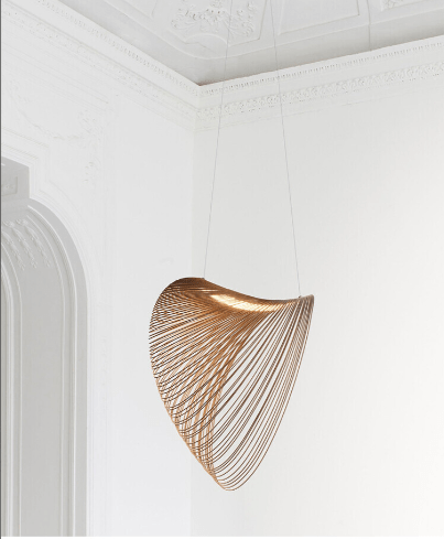 Lampada da soffitto in stile rustico per ambienti accoglienti