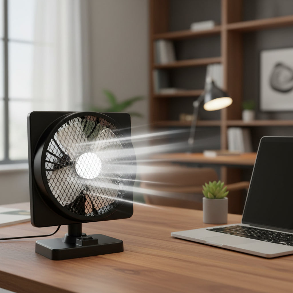 Wentylator Samochodowy Zasilany przez USB