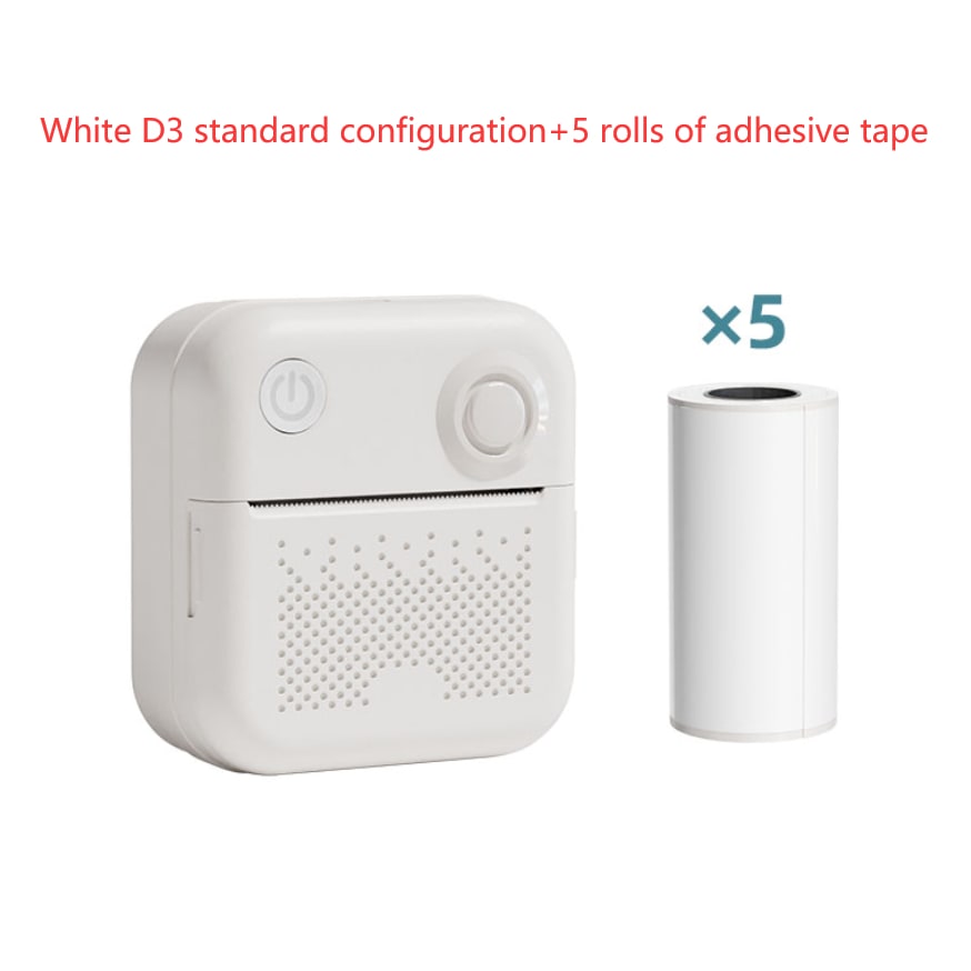 Portable Thermal Label Printer with Bluetooth Wireless Connectivity - Image 1