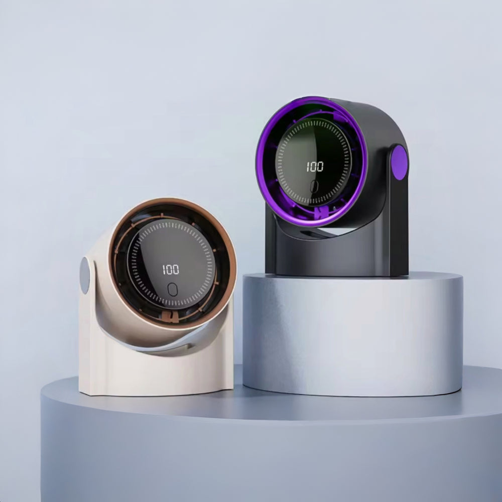 Ventilateur de refroidissement USB compact avec soufflerie oscillante