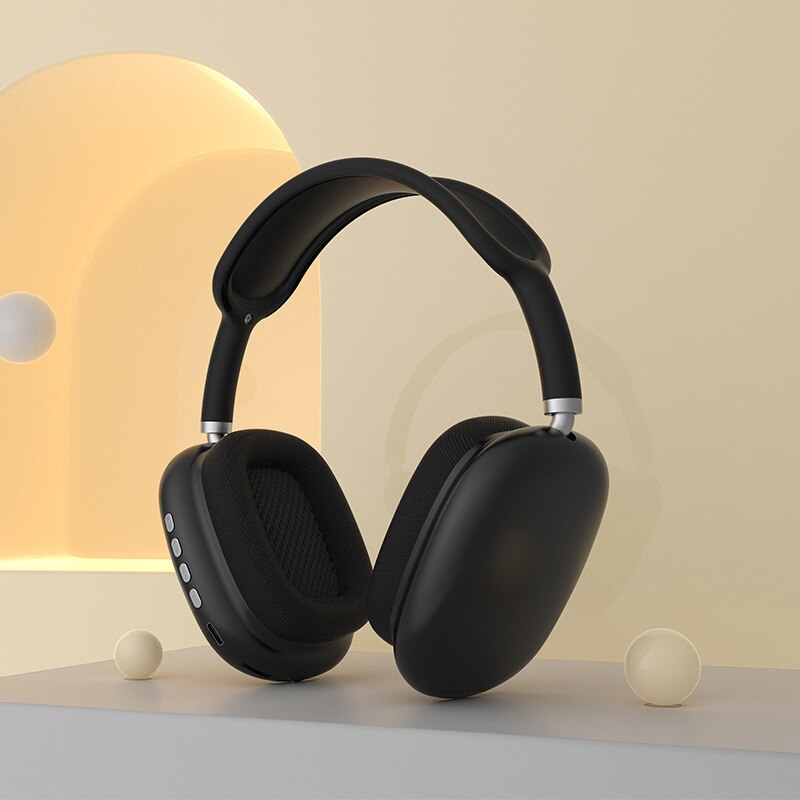 Cuffie wireless cristalline con padiglioni e archetto regolabile