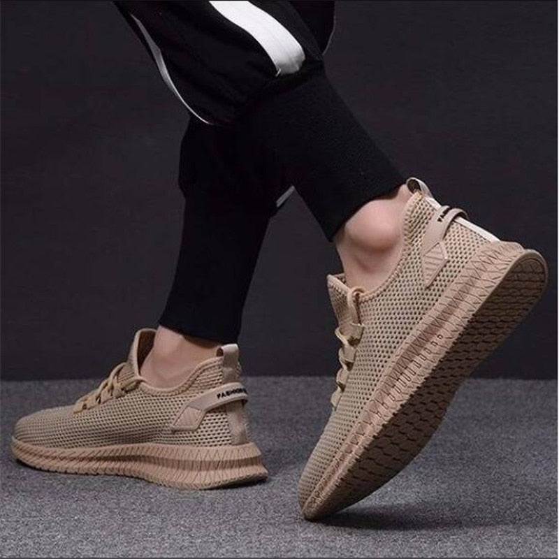 Herren Sneaker Sportlich elastisch leichte Trainingsschuhe