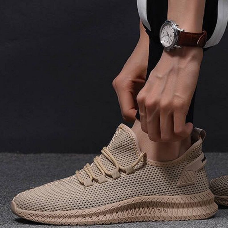Herren Sneaker Sportlich elastisch leichte Trainingsschuhe