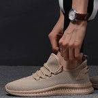 Herren Sneaker Sportlich elastisch leichte Trainingsschuhe