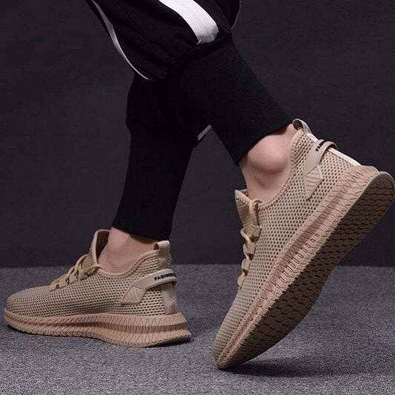 Herren Sneaker Sportlich elastisch leichte Trainingsschuhe