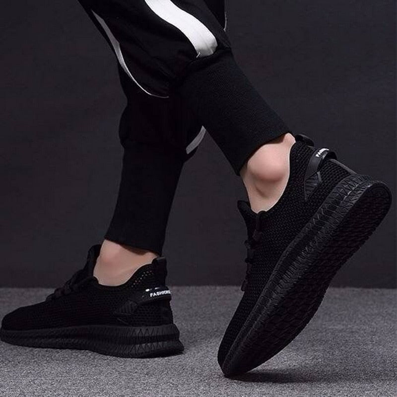 Herren Sneaker Sportlich elastisch leichte Trainingsschuhe