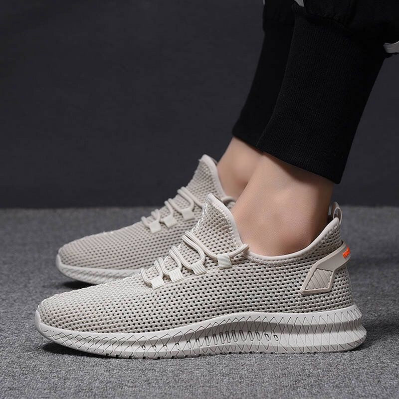 Herren Sneaker Sportlich elastisch leichte Trainingsschuhe
